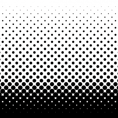 Halftone Fade : Black