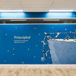 St Andrew’s Cathedral School Sydney – Character Strength Murals